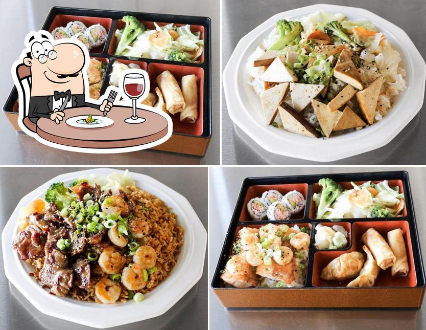 Meals at Touka Japanese Hibachi