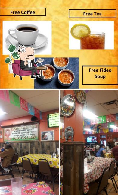 This is the picture showing interior and beverage at Blanquita's Mexican Restaurant #2