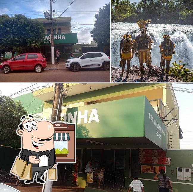 O exterior do Casa da Pamonha