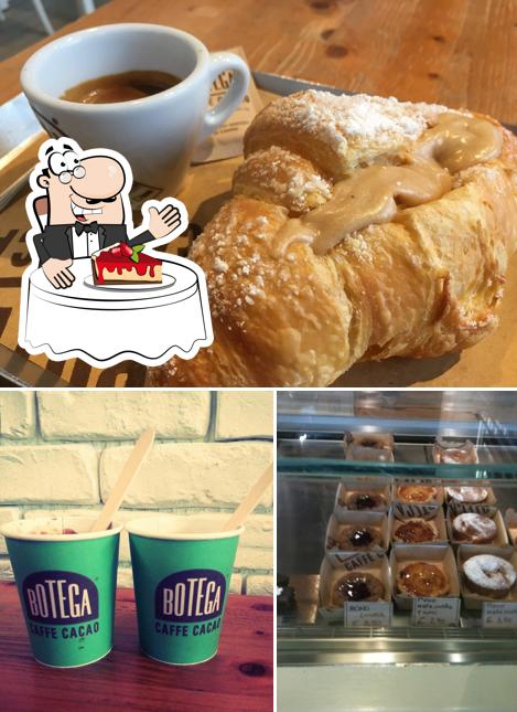 Botega Caffe Cacao - Legnano serve un'ampia selezione di dolci