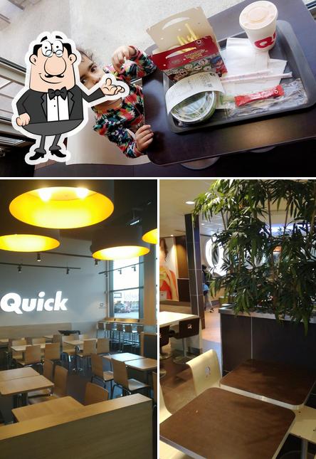 L'intérieur de Quick Dijon