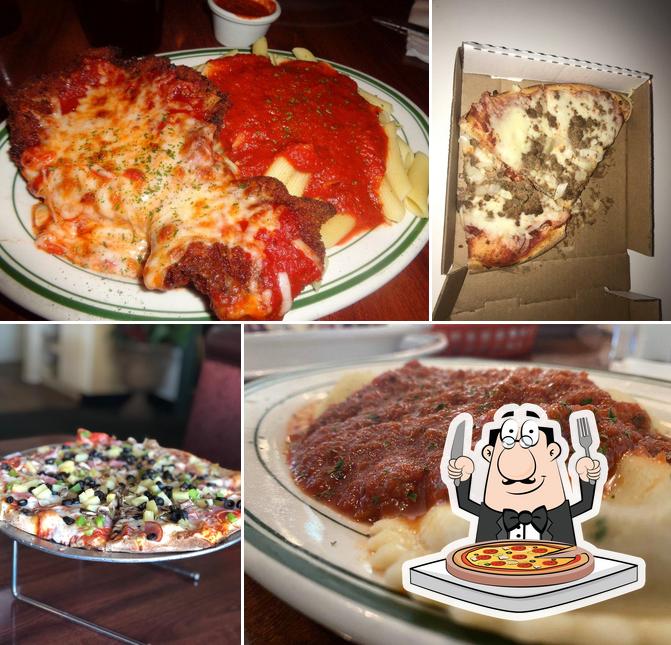 Try out pizza at Johnny Russo's Italian Restaurant
