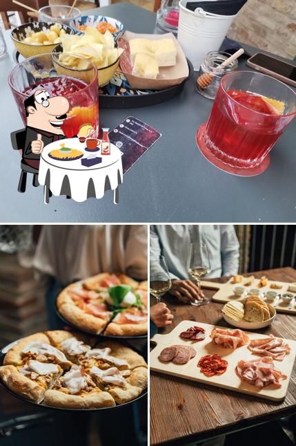 Piatto di formaggi al Dante's Spirits • Wine • Beer