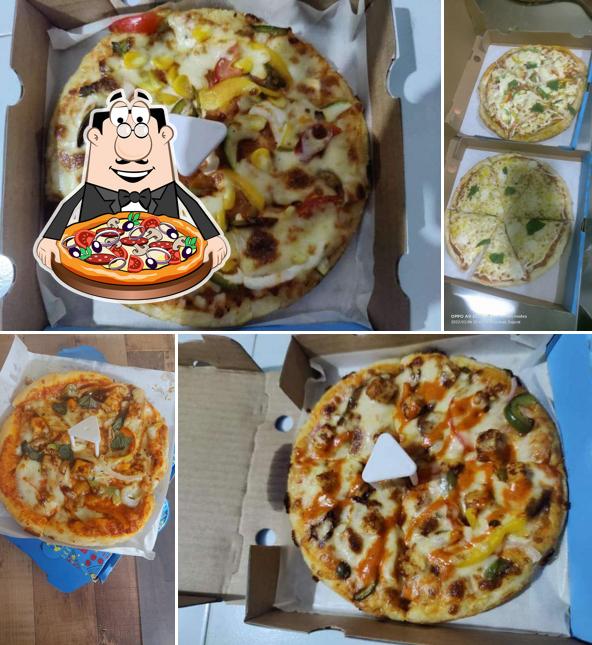 Pick pizza at Amigo’Z Pizza