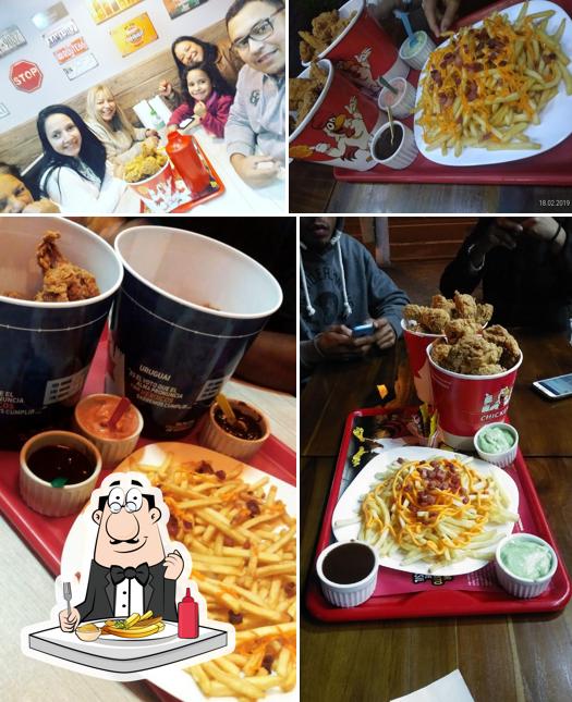 At Chicken In House Volta Redonda you can taste chips