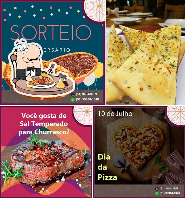 Escolha pizza no Restaurante e Pizzaria Stanza D'oro