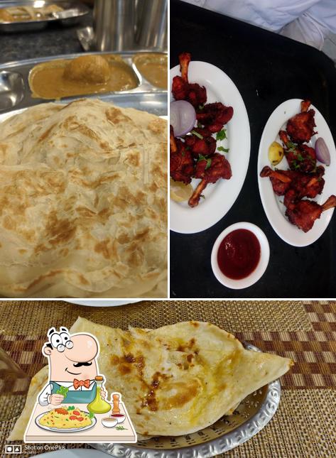 Food at Oscar Restaurant