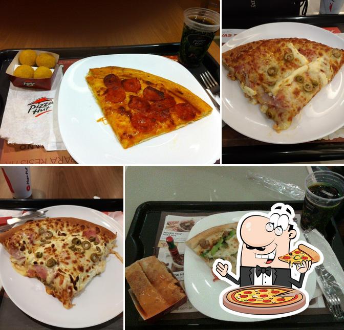 Experimente pizza no Pizza Hut Park Shopping São Caetano