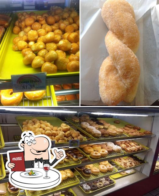 Rainbow Donuts in Gardena Restaurant menu and reviews