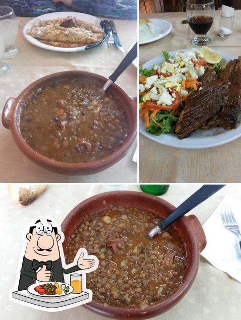 Еда в "Restaurante Chelín"