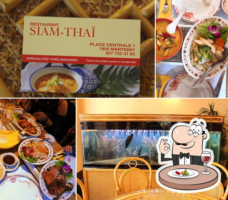 Nourriture à Siam-Thaï