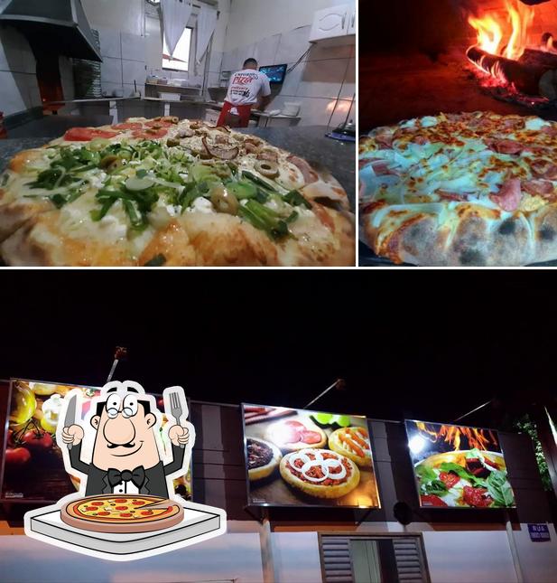 Experimente pizza no Empório Da Pizza
