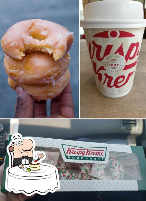 Krispy Kreme sirve numerosos dulces
