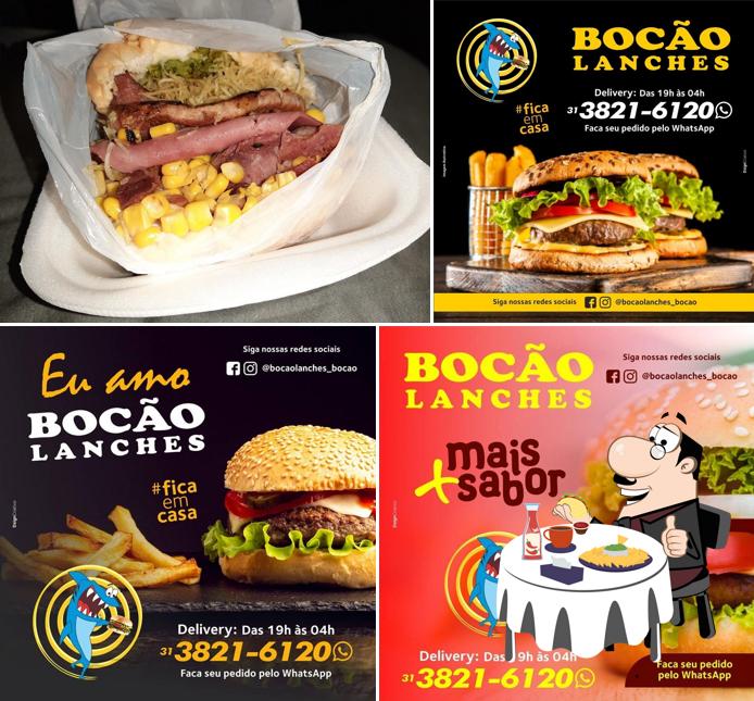 Os hambúrgueres do Bocão Lanches irão saciar diferentes gostos