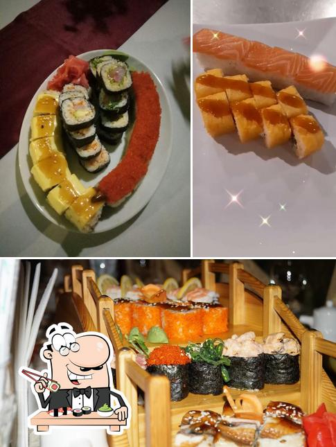 Les sushi sont offerts par Viden
