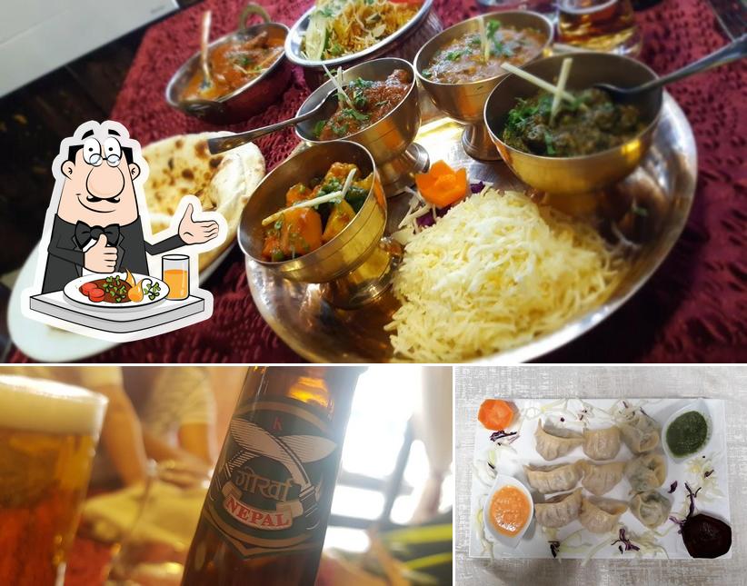 Voici l’image affichant la nourriture et bière sur Restaurant Himalaya