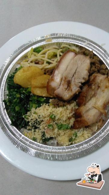 Comida em Cantina da Kaká