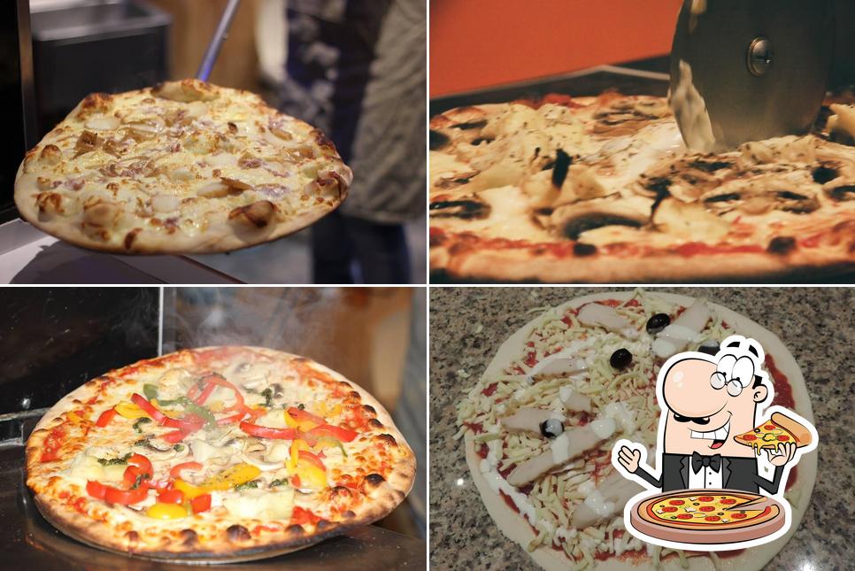 Essayez de nombreux genres de pizzas