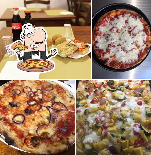 Scegli tra le svariate varianti di pizza