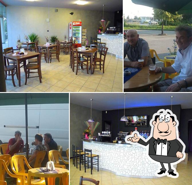 Gli interni di Bar Melany