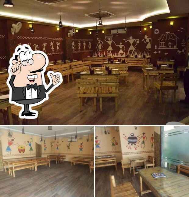 The interior of The golden cafee
