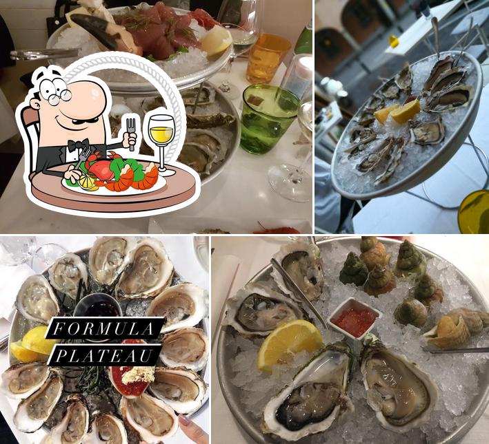 Les clients de Lostricheria peuvent déguster différents repas à base de fruits de mer