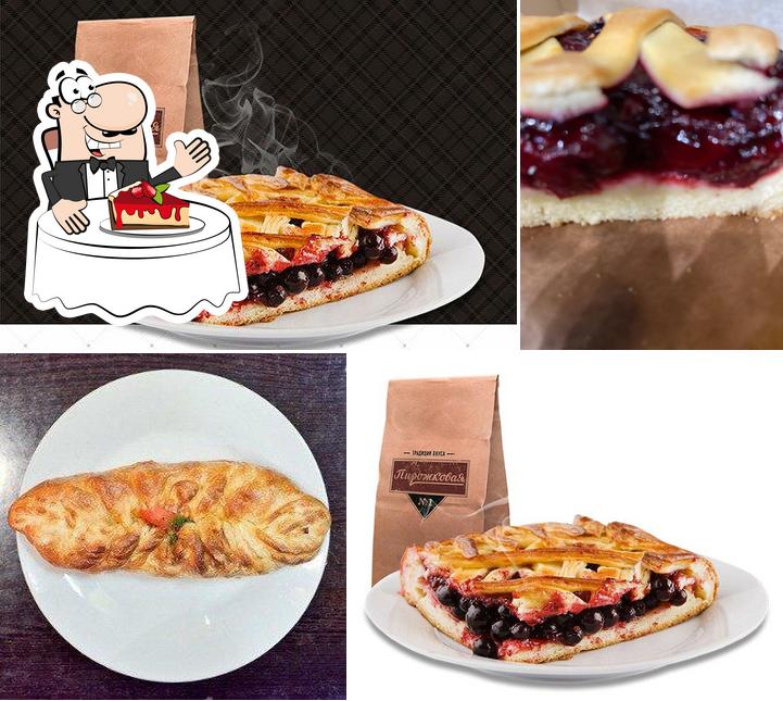 Pirozhkovaya № 1 propose une sélection de desserts