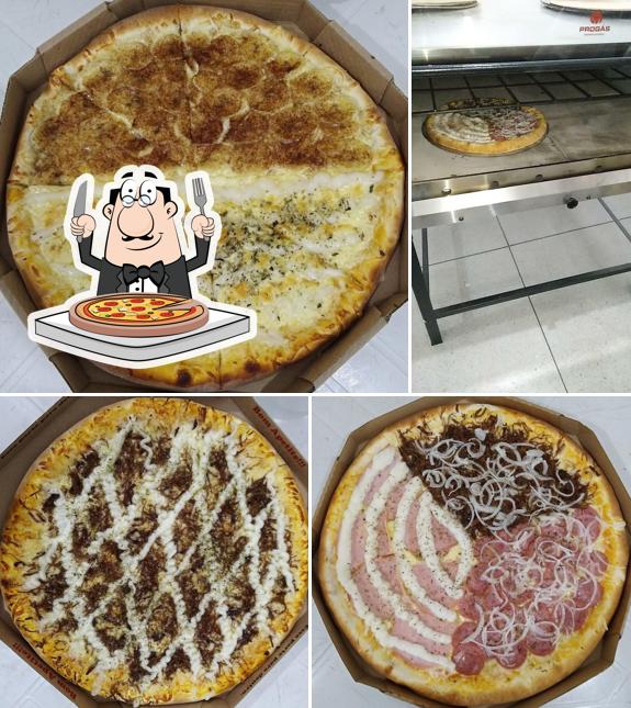 Peça pizza no Pizzaria Brasiliense