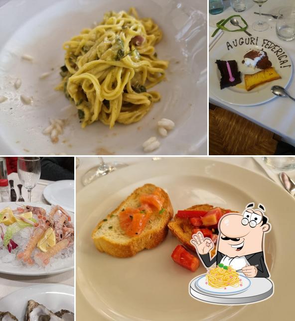 Spaghetti alla carbonara al Ristorante Belavista