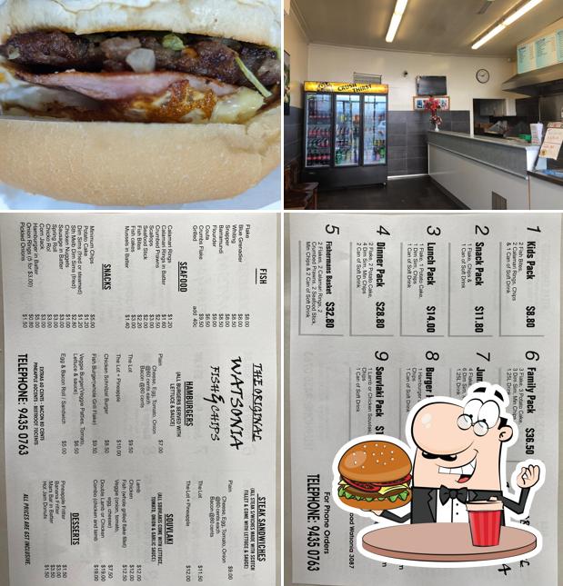 The Original Watsonia Fish & Chips in Watsonia Restaurant menu and