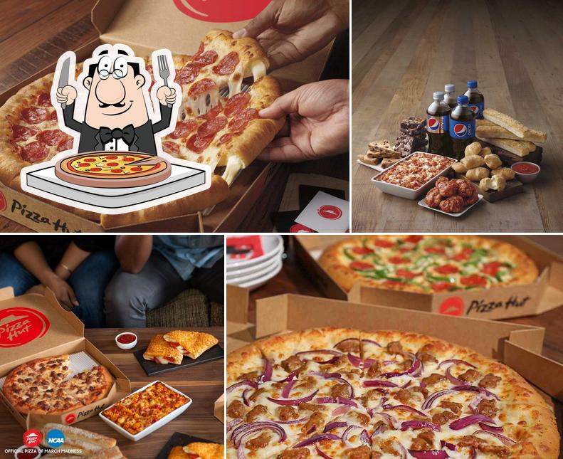 Order pizza at Pizza Hut