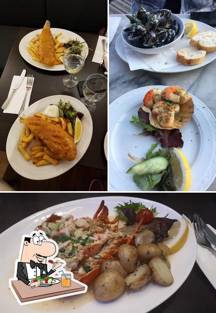 Food at The Brasserie Fish