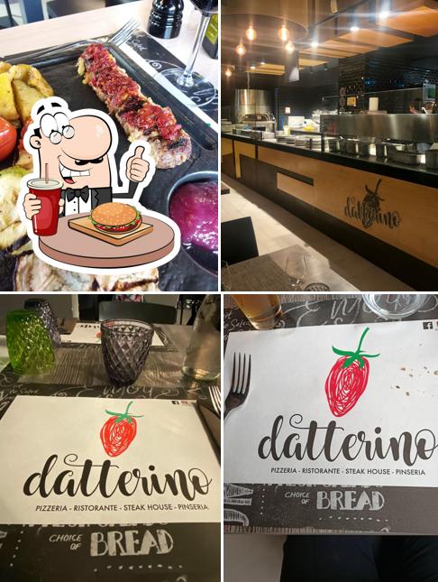 Ordina un hamburger a Datterino
