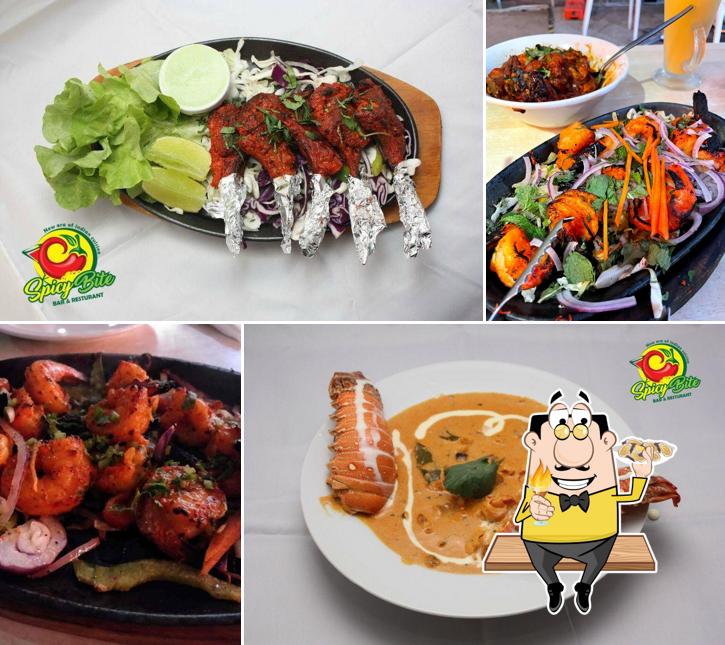 Закажите блюда с морепродуктами в "Spicy India Indian Restaurant"