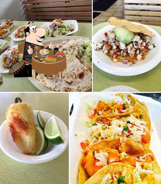 Tacos Baja, 13320 Whittier Blvd in Whittier Restaurant menu and reviews
