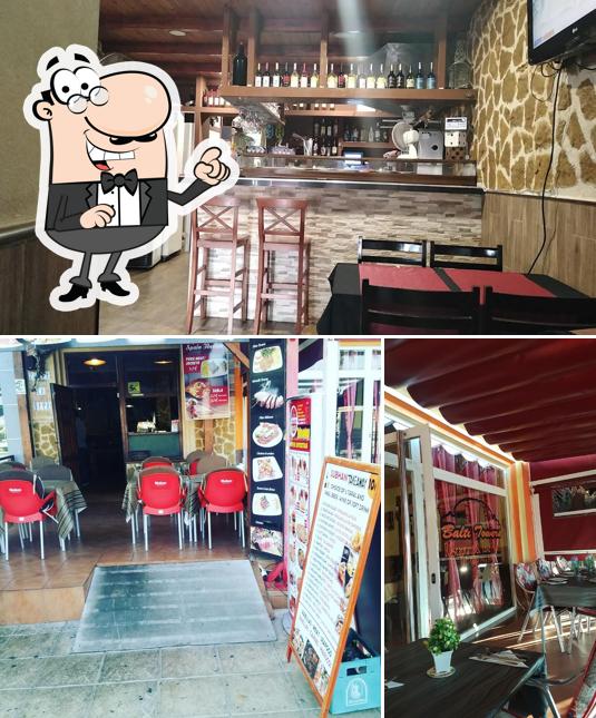 Взгляните на это фото, где видны внутреннее оформление и напитки в Subhan kebabish Restaurant