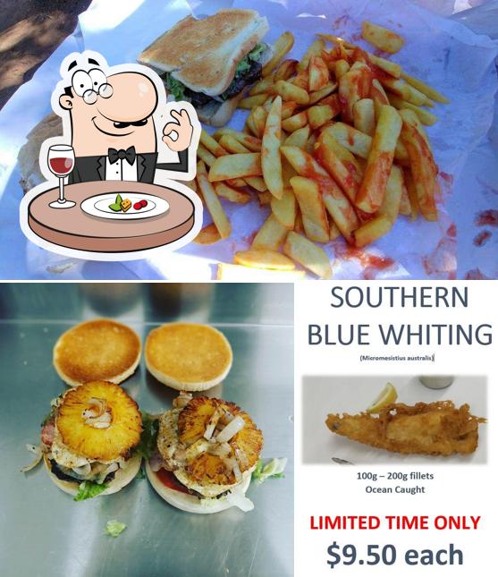 Blue Sea Fish Shop, 91 Mostyn St in Castlemaine Restaurant menu and