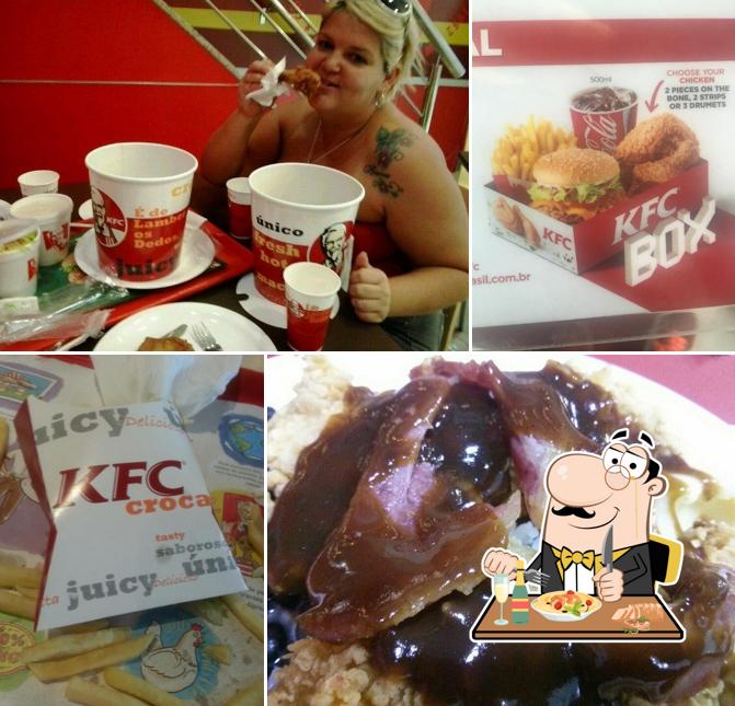 Comida em KFC