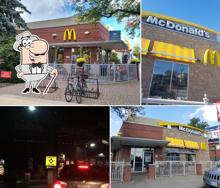 Jetez un coup d’œil à quoi ressemble McDonald's à l'extérieur