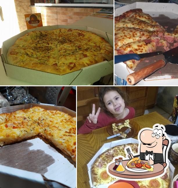 No Pizzaria Fiorella, você pode pedir pizza