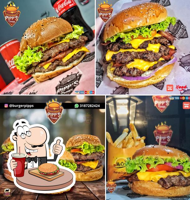 Degusta una de las hamburguesas disponibles en Pipp's Burger