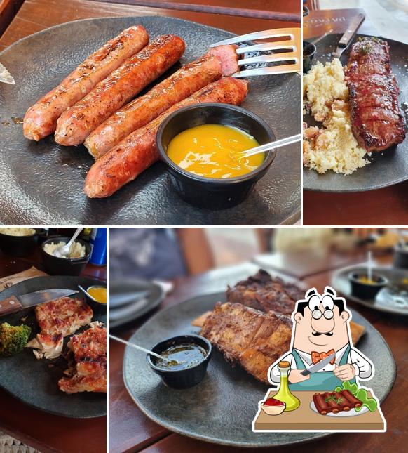 Costelas de porco em Street Bbq