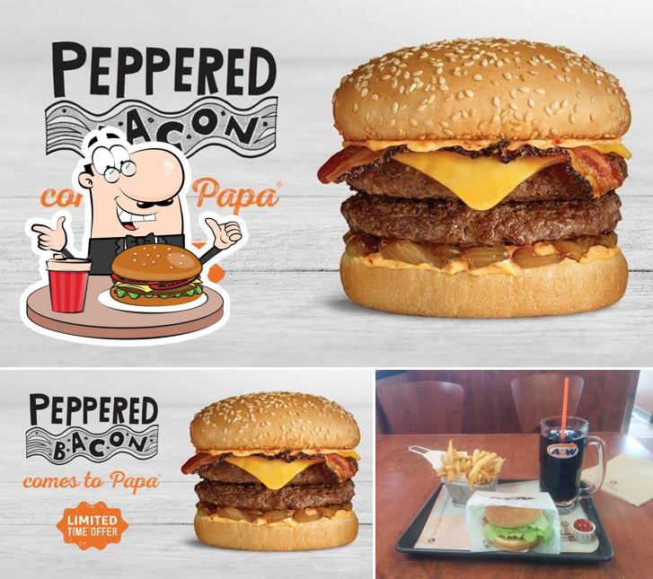 Faites-vous plaisir avec un hamburger à A&W Canada