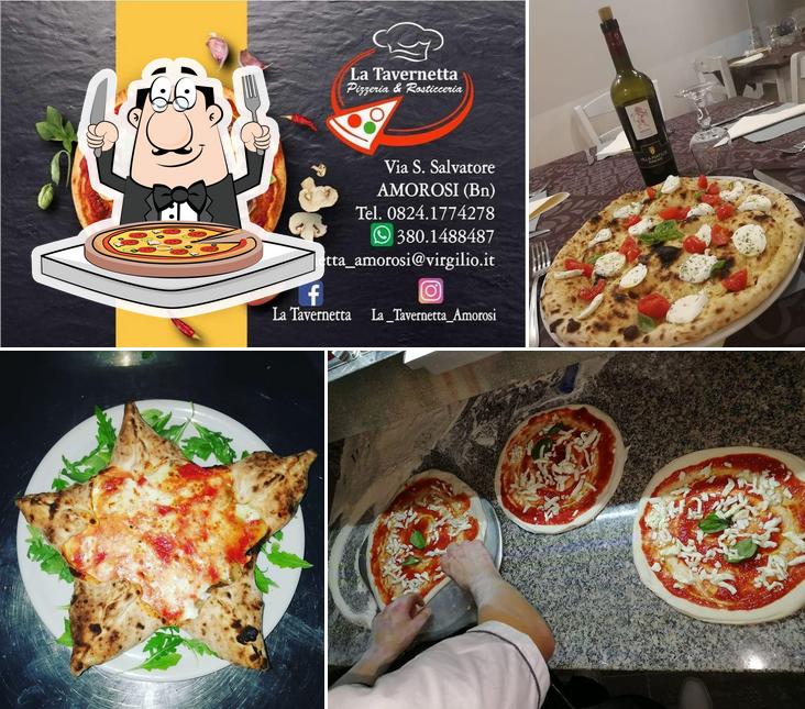 Ordina una pizza a La Tavernetta - Pizzeria & Rosticceria