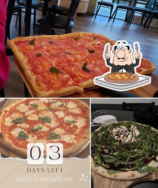 Get pizza at Nonna's Taste of Italy