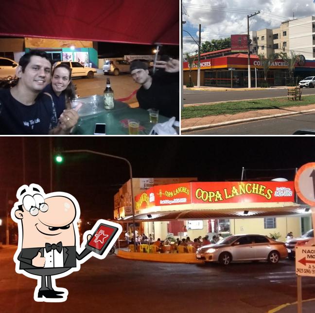 O exterior do COPA LANCHES & GRELHADOS