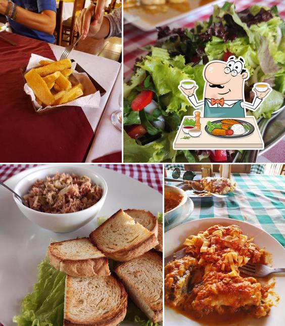 Comida em Cantina Garofani