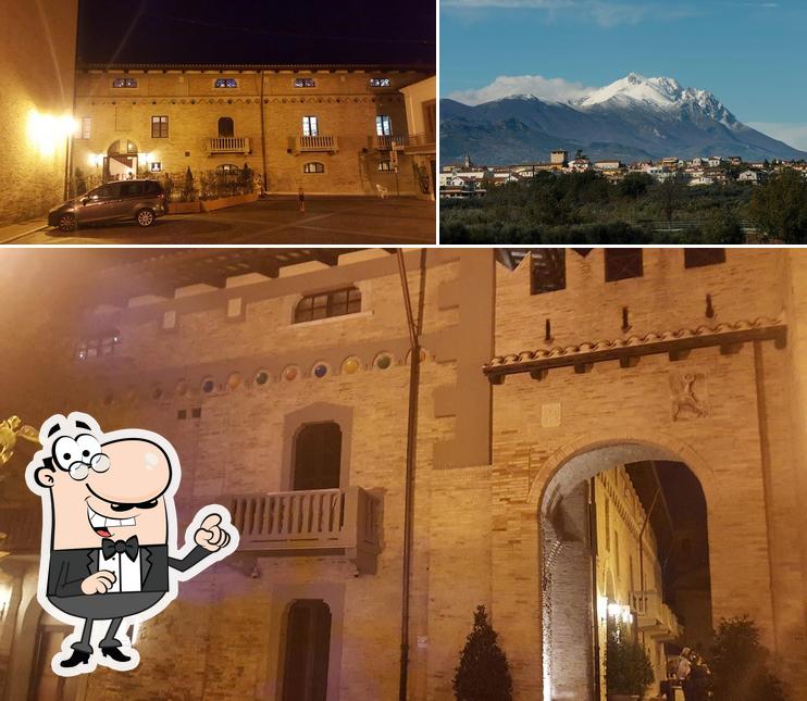 Goditi la vista dagli esterni di Castello Marcantonio