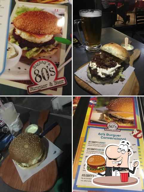 Os hambúrgueres do Eighty's Burguer & Beer irão satisfazer diferentes gostos