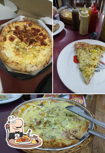 Escolha pizza no Pizzaria Por Do Sol
